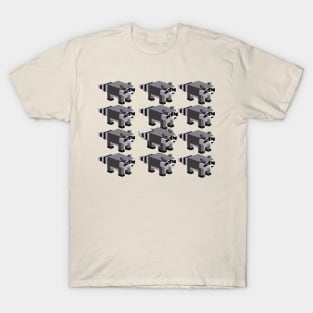 pixels raccoon T-Shirt